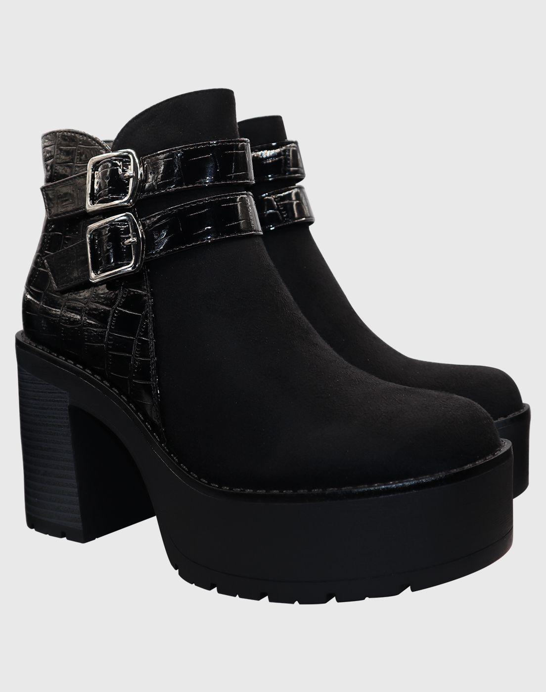 Botin shunky tachas Negro-1