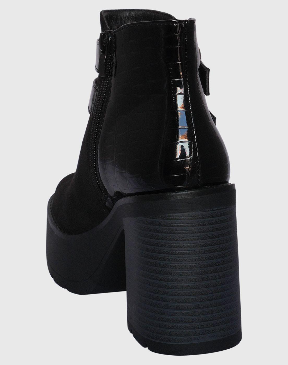 Botin shunky tachas Negro-3