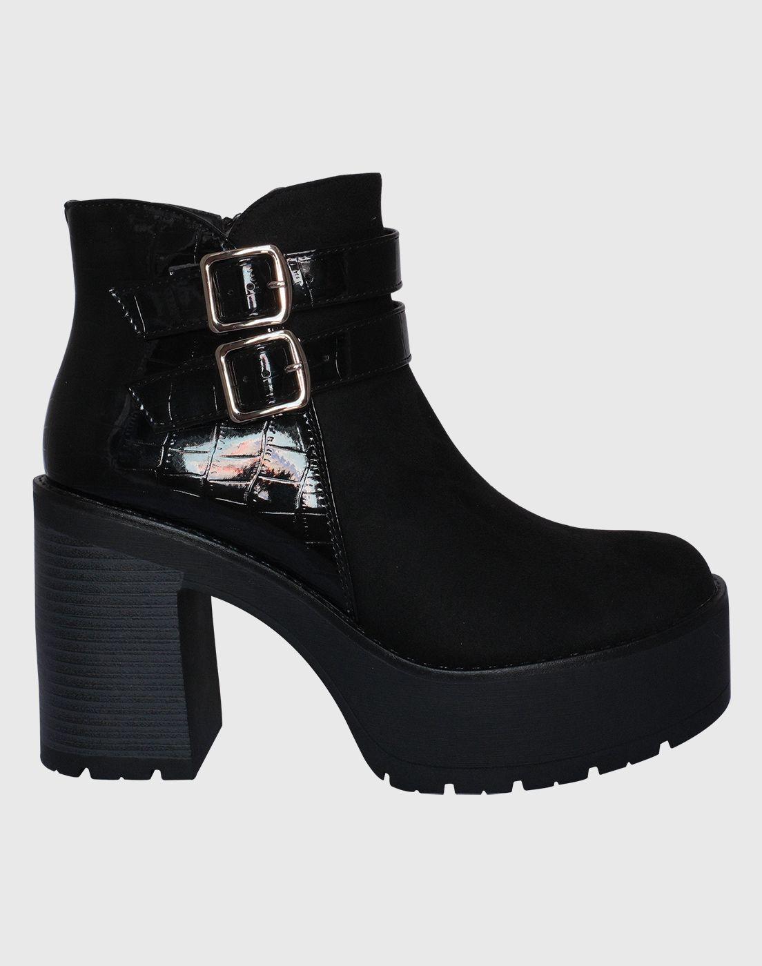 Botin shunky tachas Negro-4