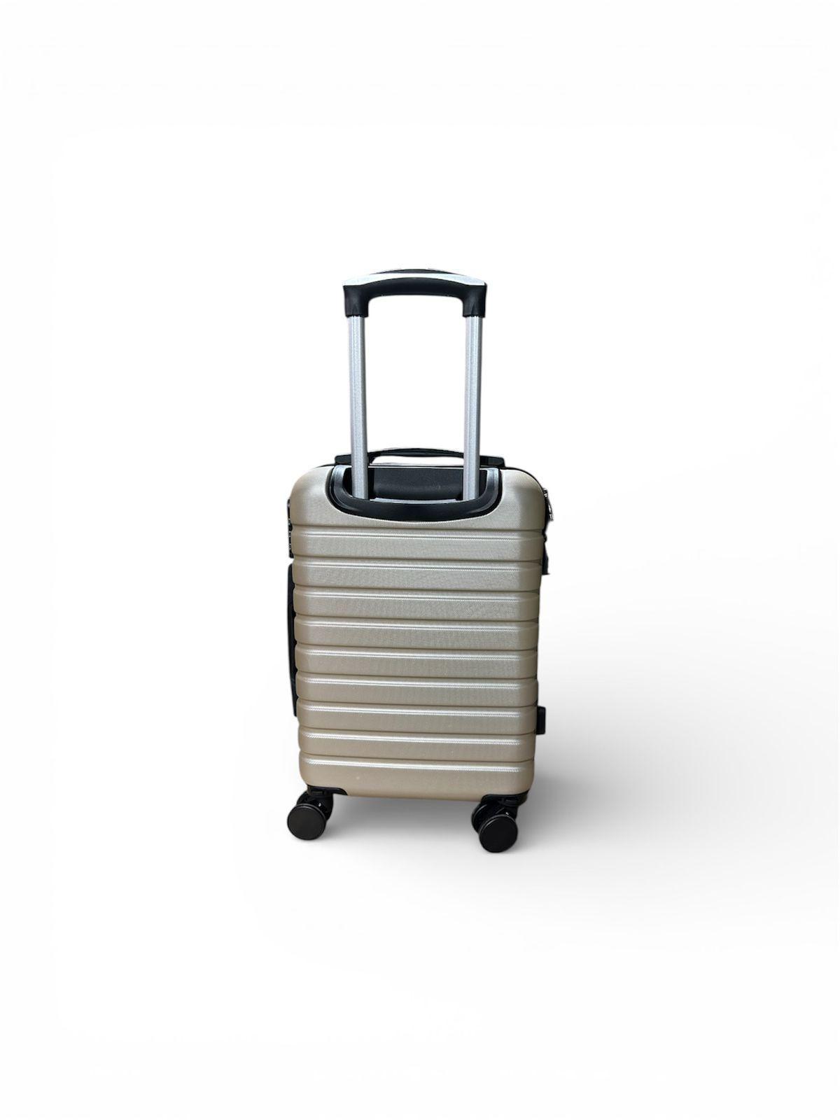 Maleta Cabina ruedas desmontables Dorado Danicolle-3