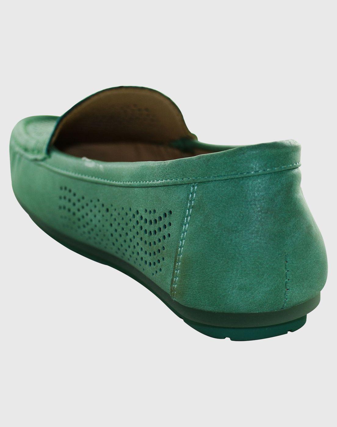 Mocasin leaky Verde Danicolle-2