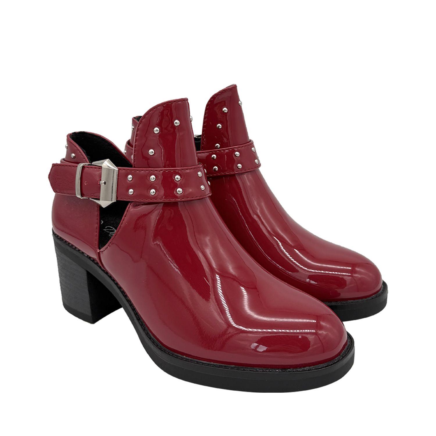 Botin para mujer veraniego Rojo Danicolle-1