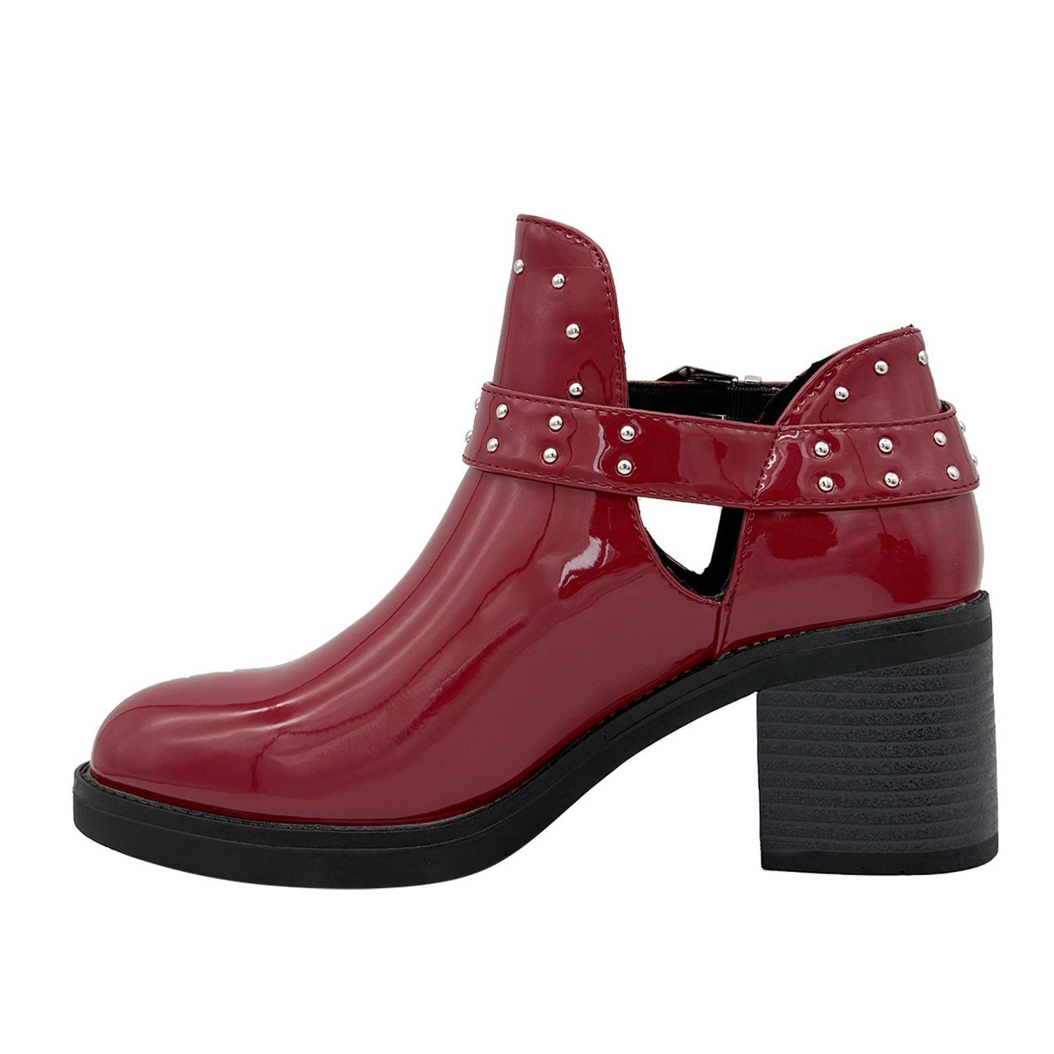 Botin para mujer veraniego Rojo Danicolle-2