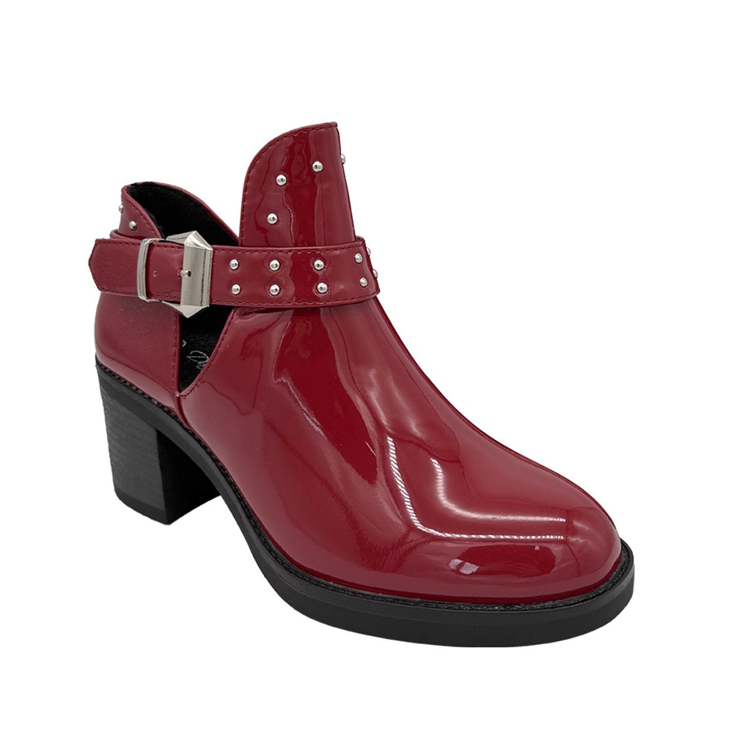 Botin para mujer veraniego Rojo Danicolle-4