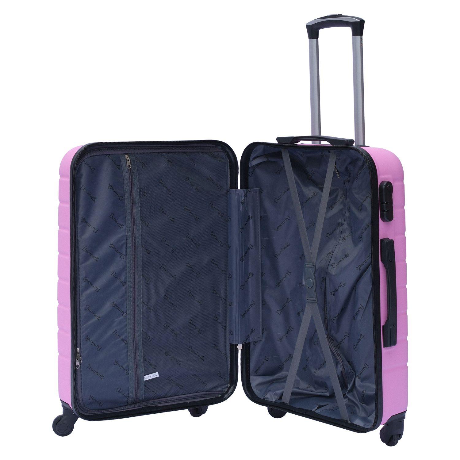 Maleta ABS para viaje 27 Rosado Danicolle-4