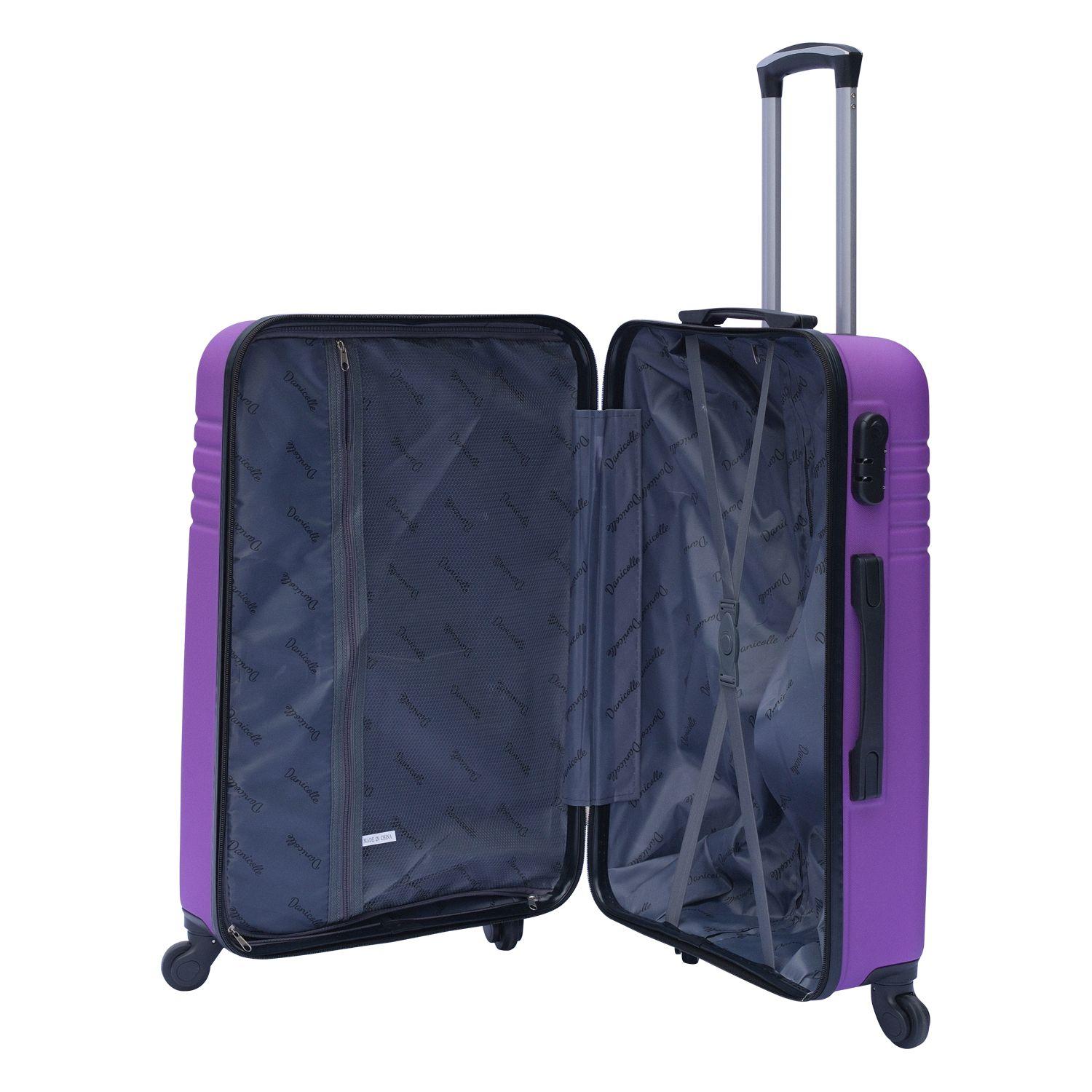 Maleta ABS para viaje 28 Morado Danicolle-4