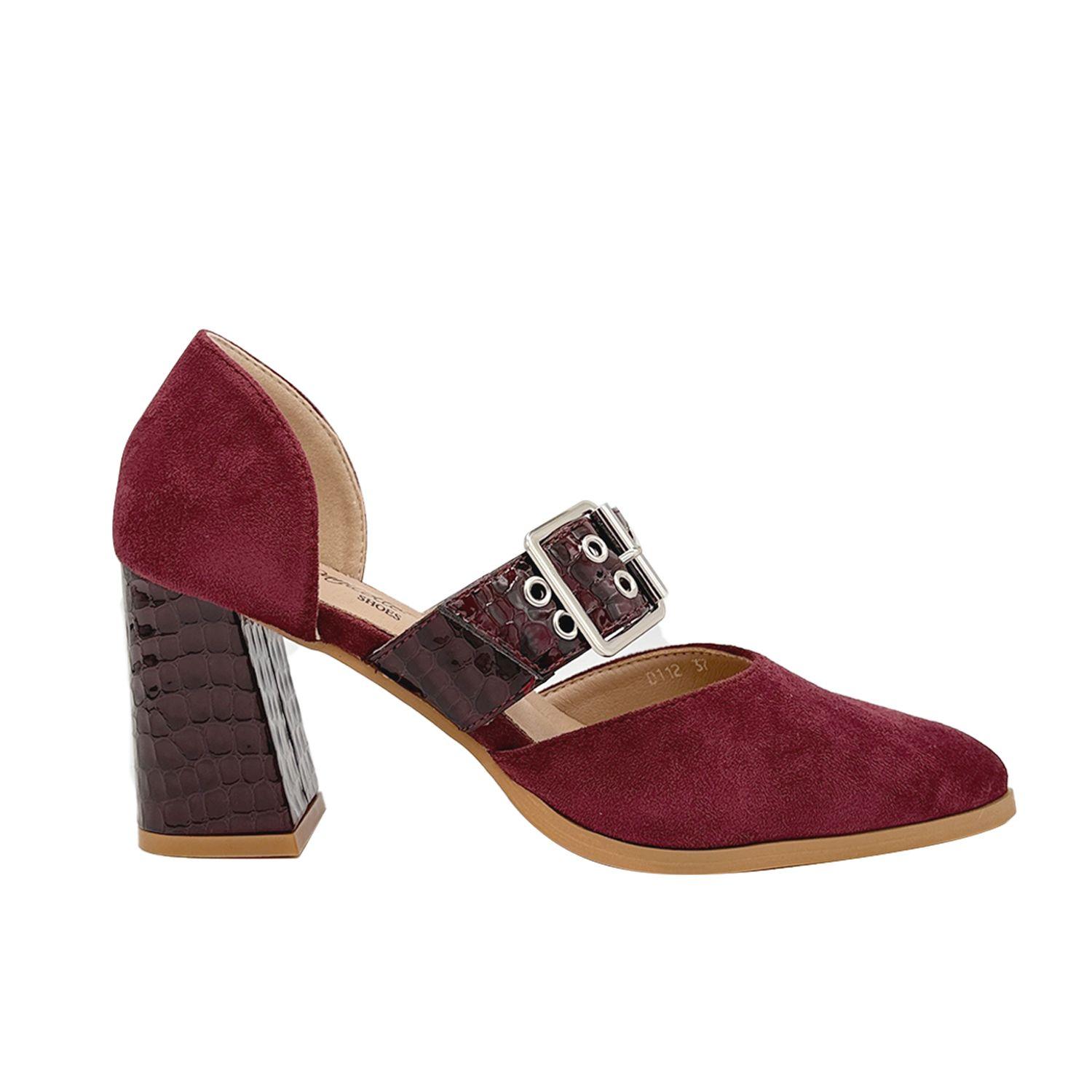 Zapato para mujer puntiagudo Burdeo Danicolle-0