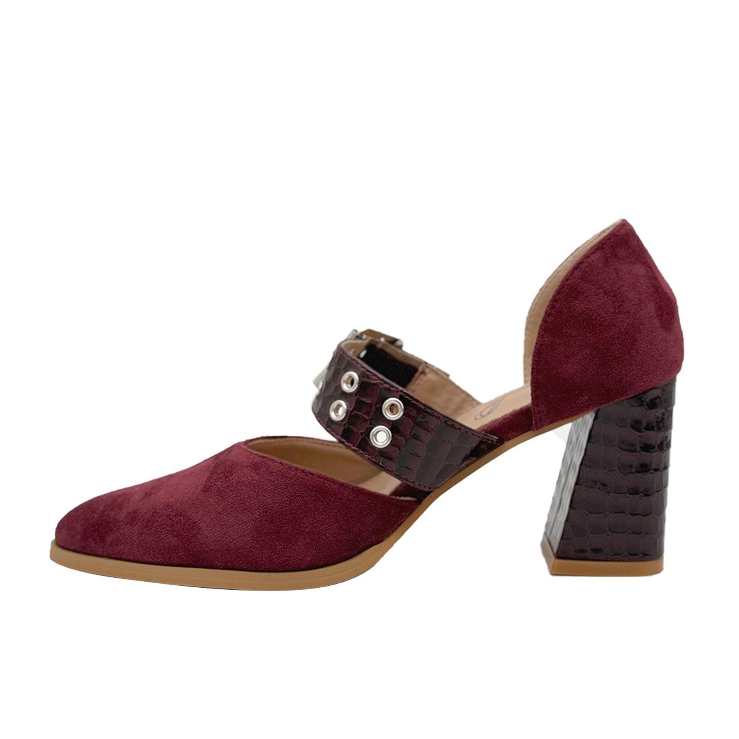 Zapato para mujer puntiagudo Burdeo Danicolle-2