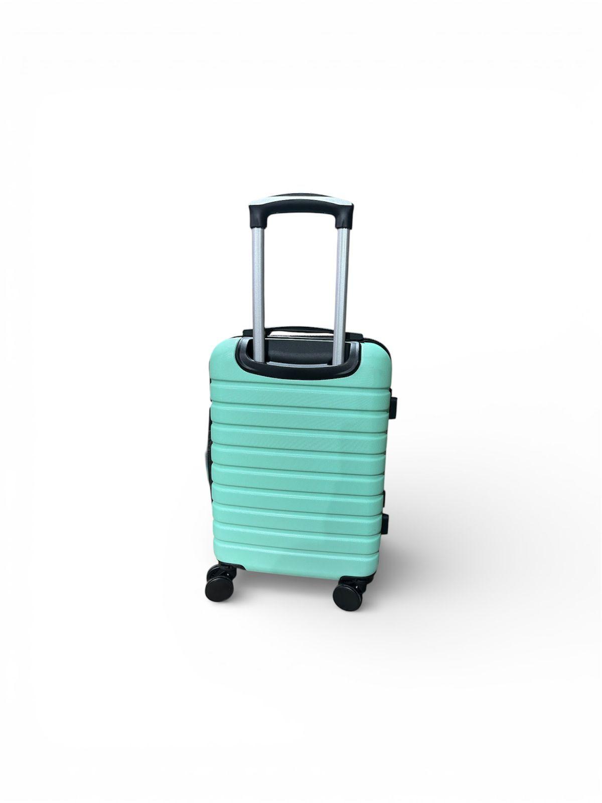 Maleta Cabina ruedas desmontables Verde Danicolle-2