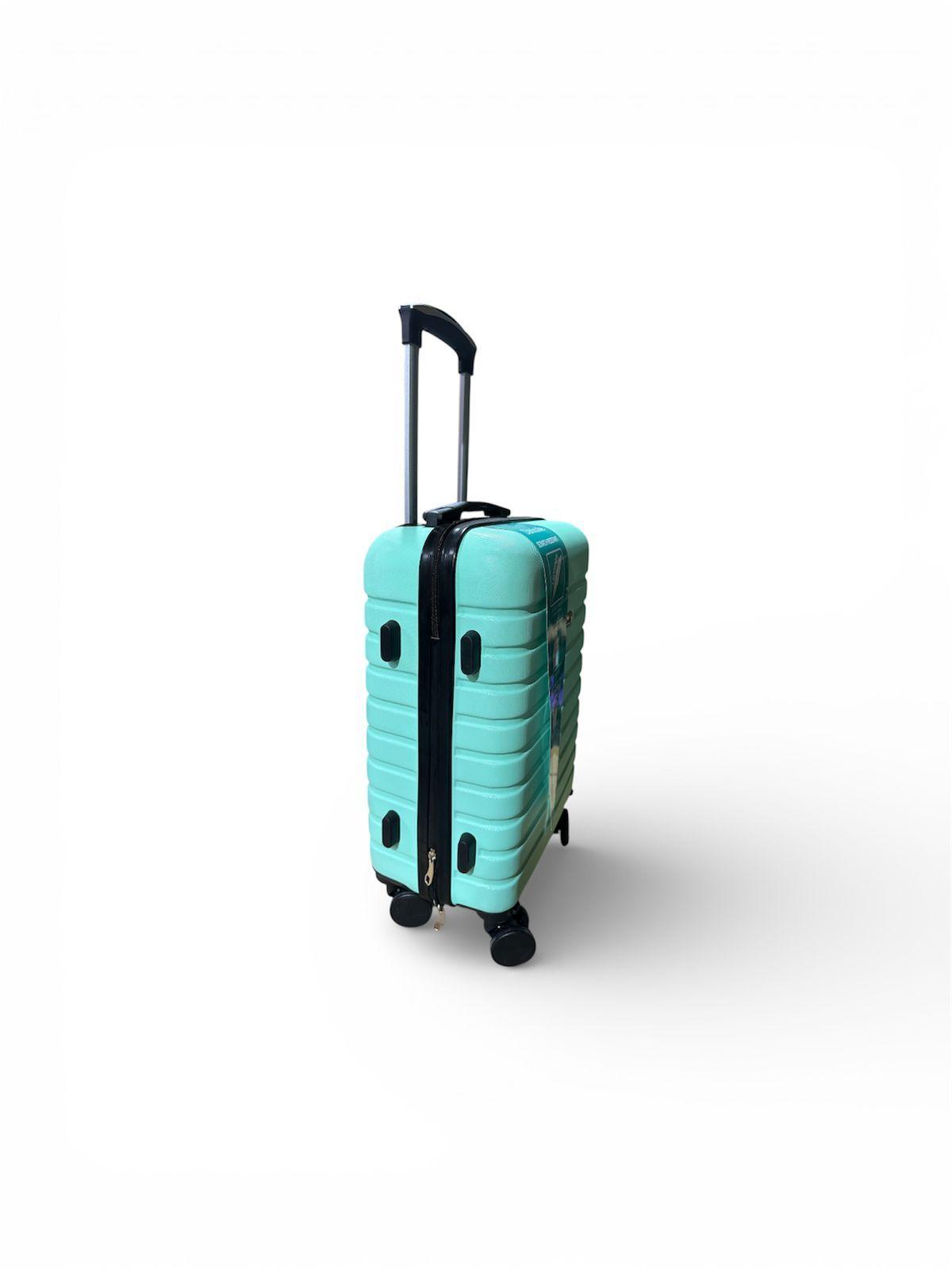 Maleta Cabina ruedas desmontables Verde Danicolle-3