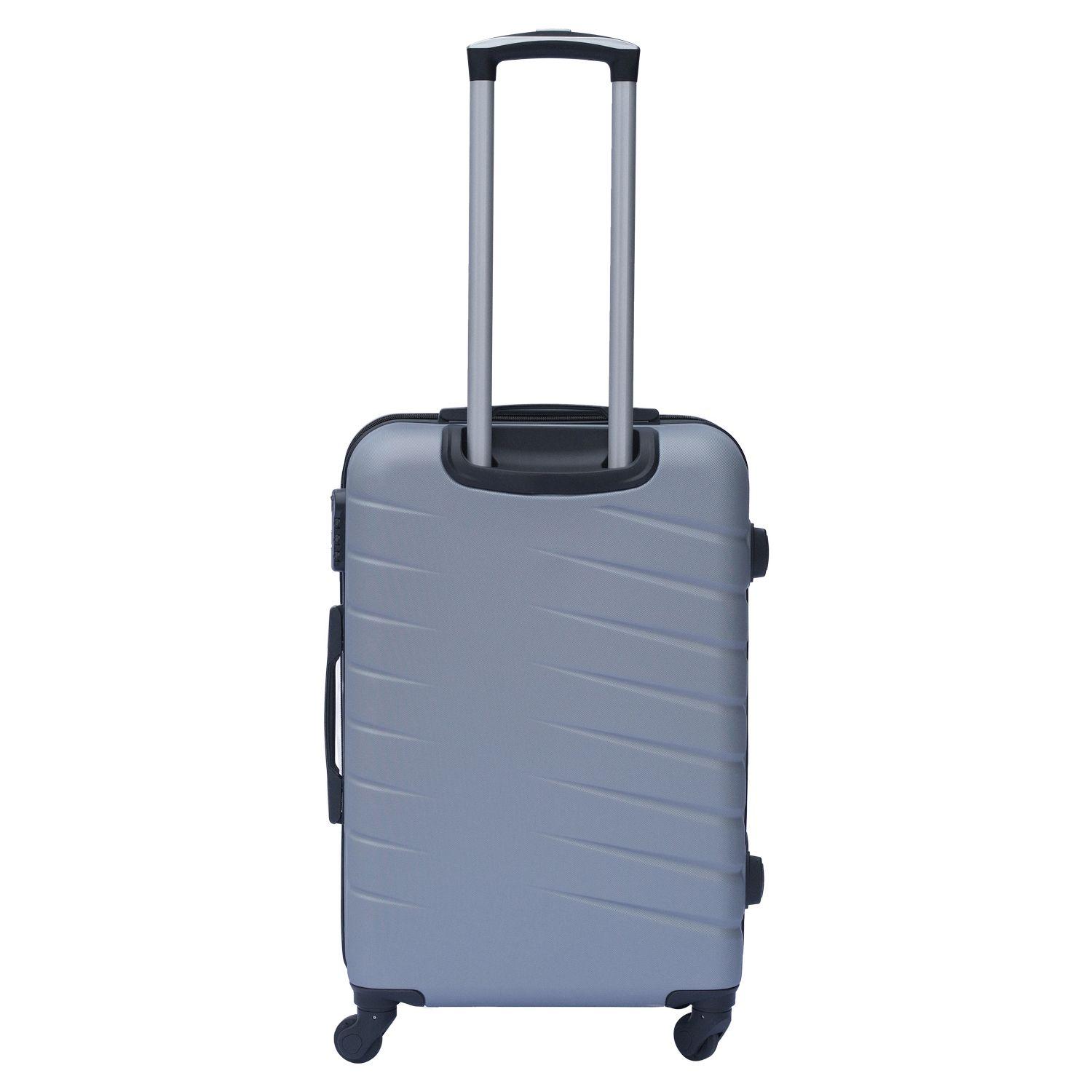 Maleta ABS para viaje 23 Gris Danicolle-2