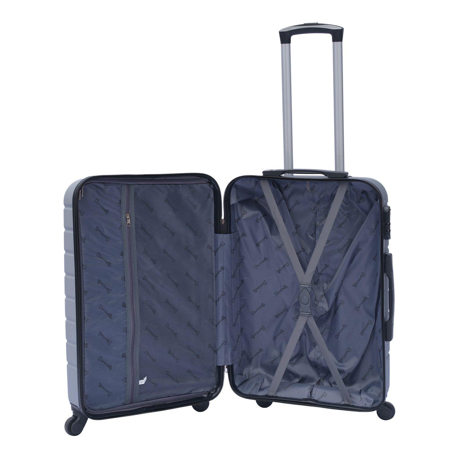 Maleta ABS para viaje 23 Gris Danicolle-4