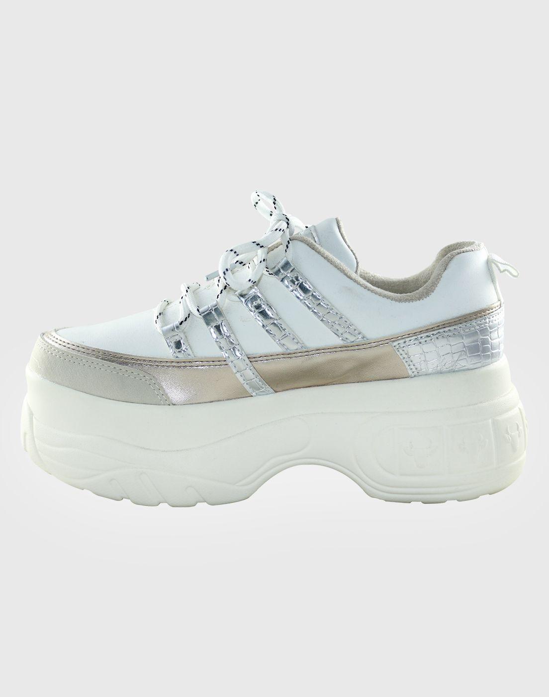 Zapatilla alta Deer Blanco Danicolle-2