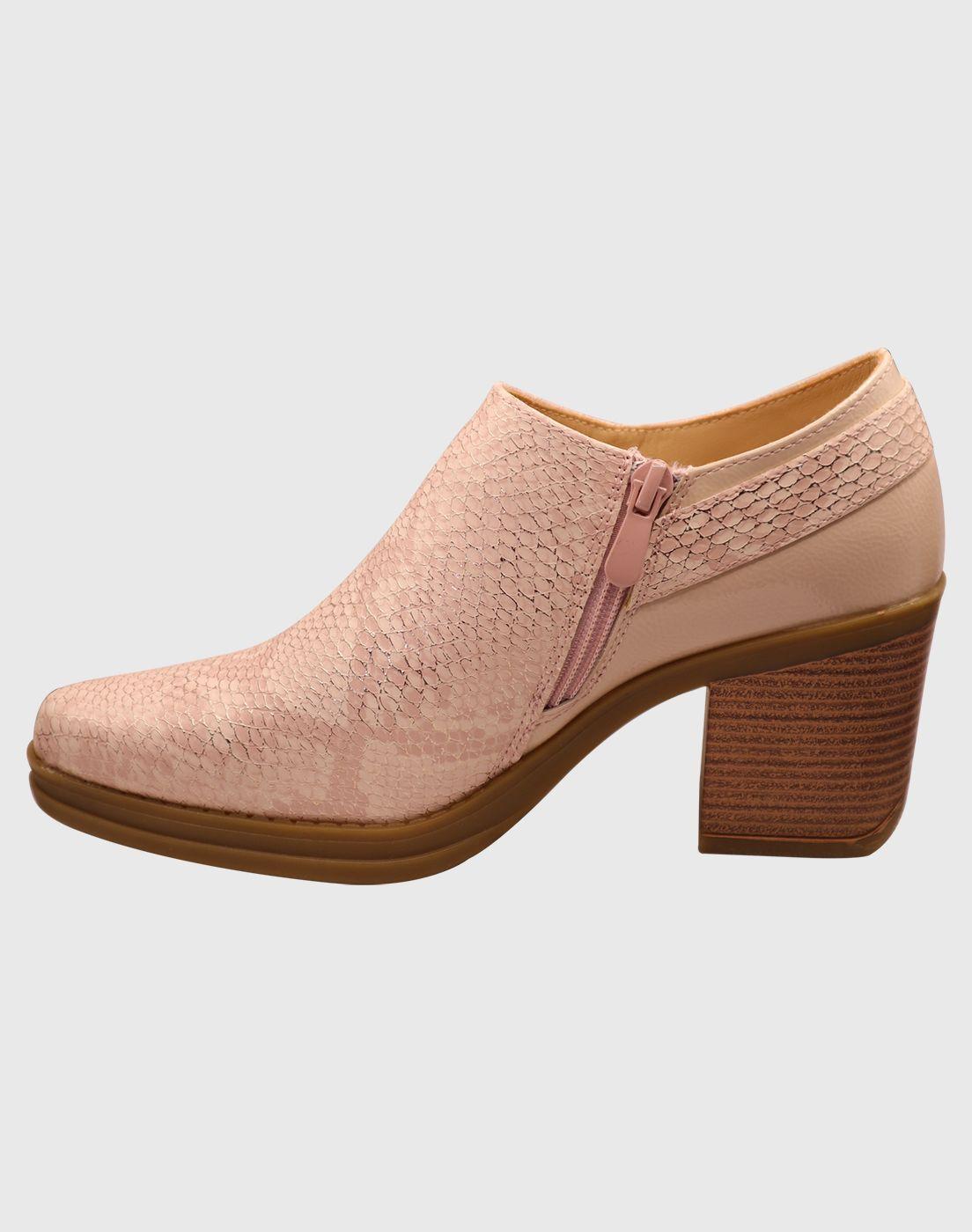 Botin hebilla Rosado-2