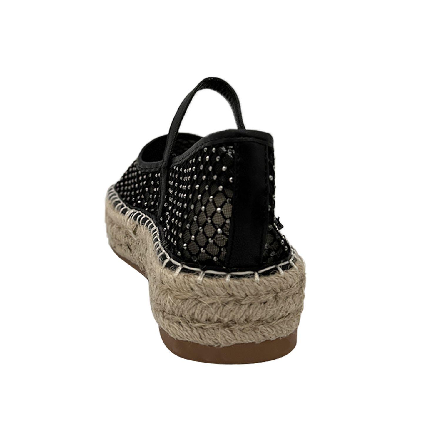 Ballerina para mujer Yute Negro-2