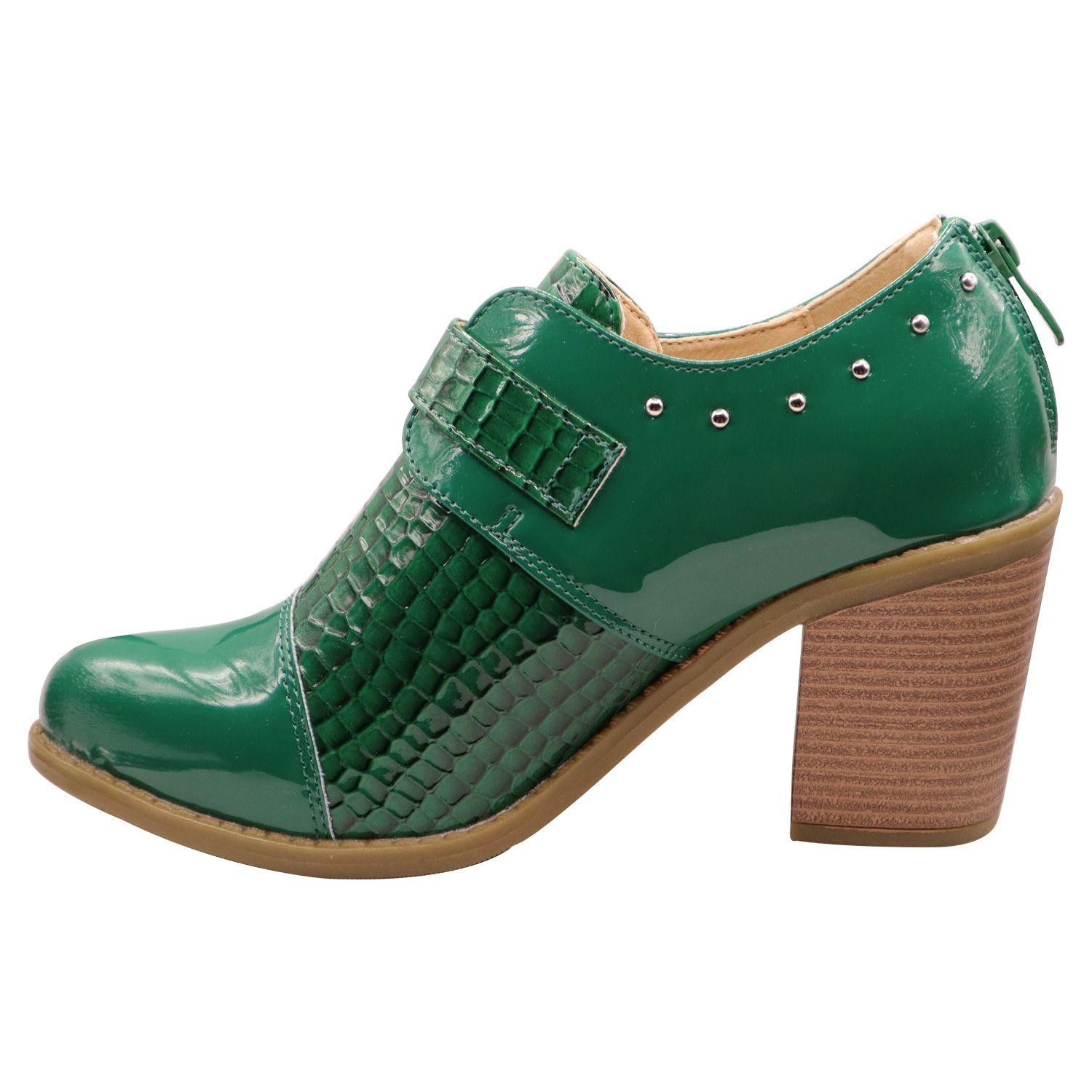 Botin correa hebilla Verde-2