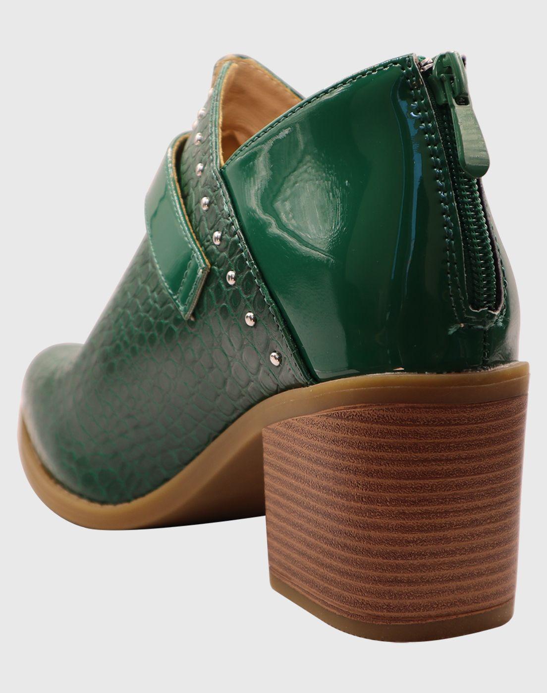 Botin campero hebilla Verde-2