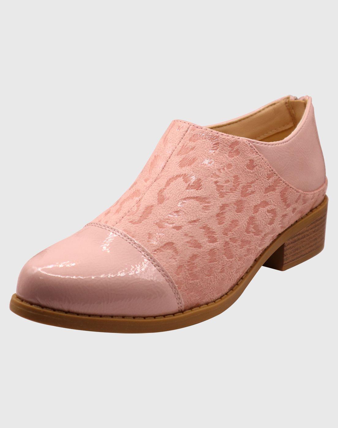Mocasin animal print Rosado-0