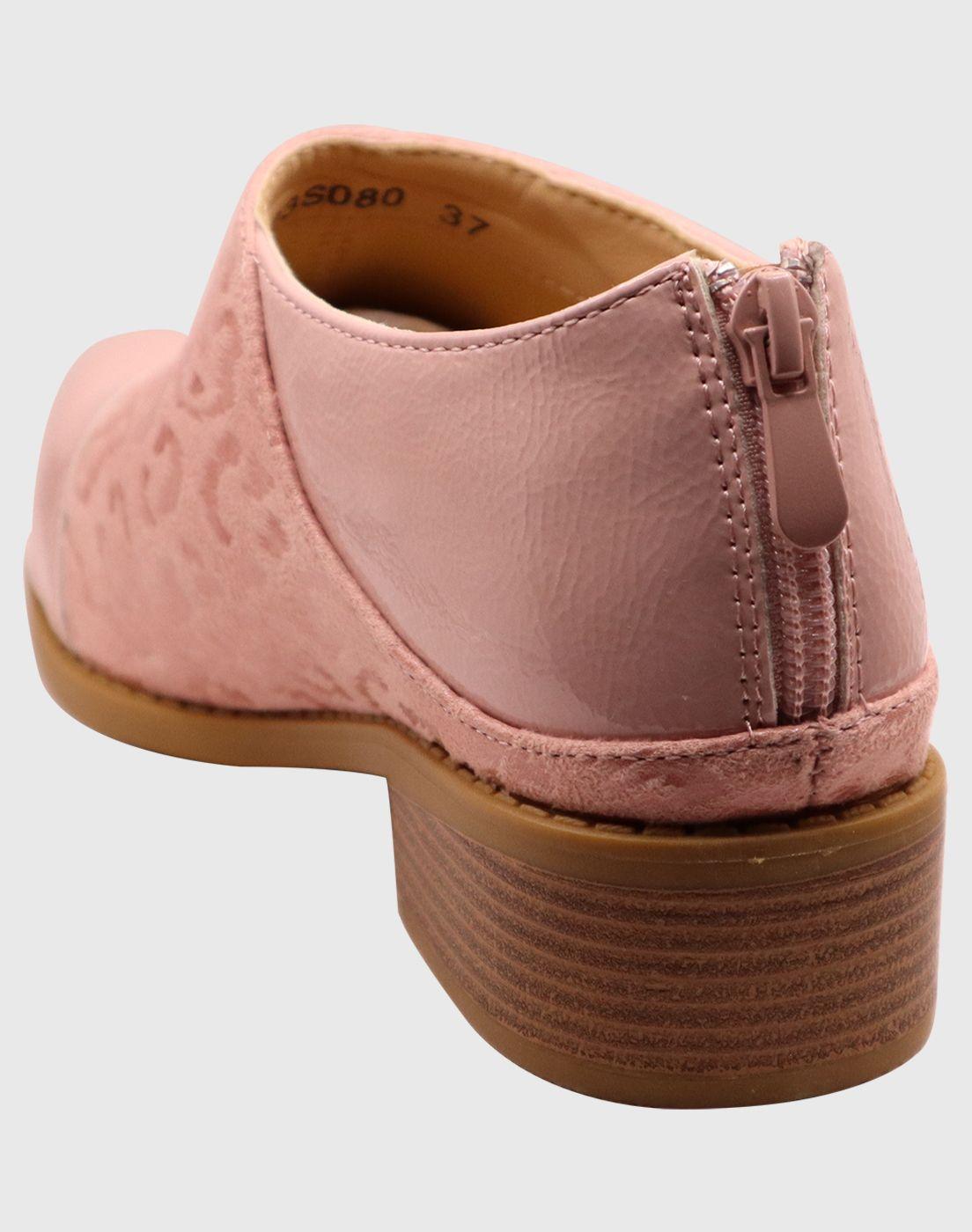 Mocasin animal print Rosado-3