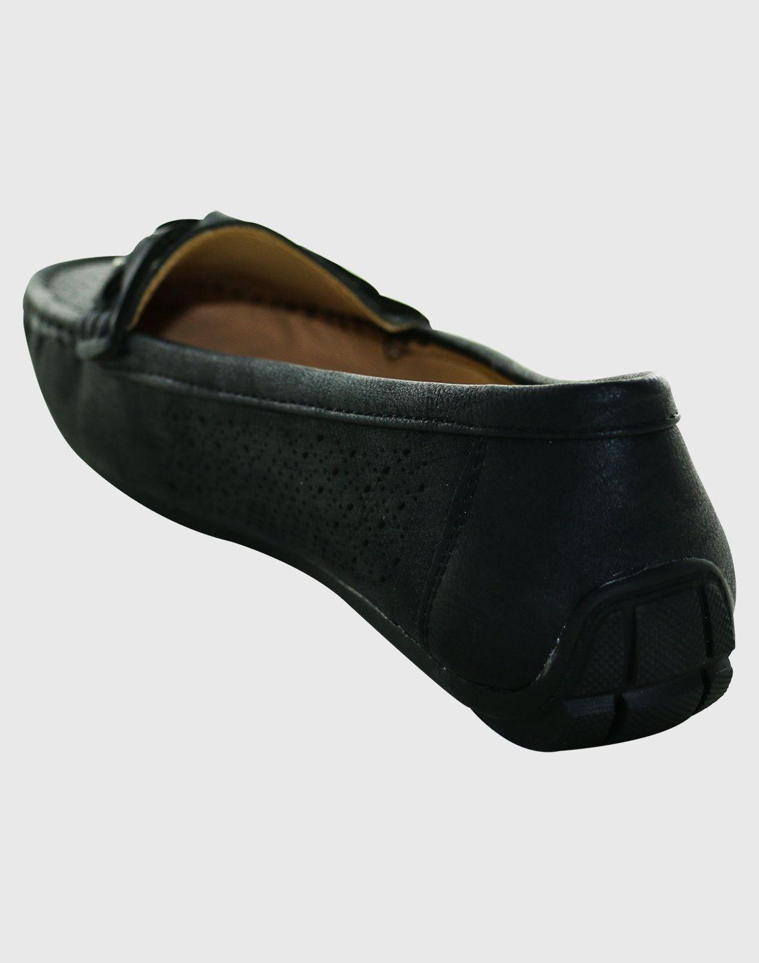 Mocasion Trenza Negro Danicolle-3