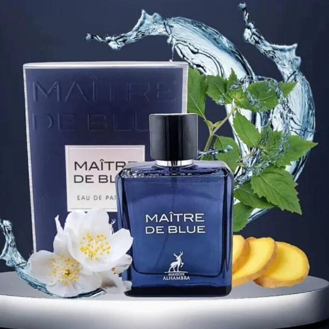 Maison Al Hambra Blue De Chance 100ml Edp Hombre-3