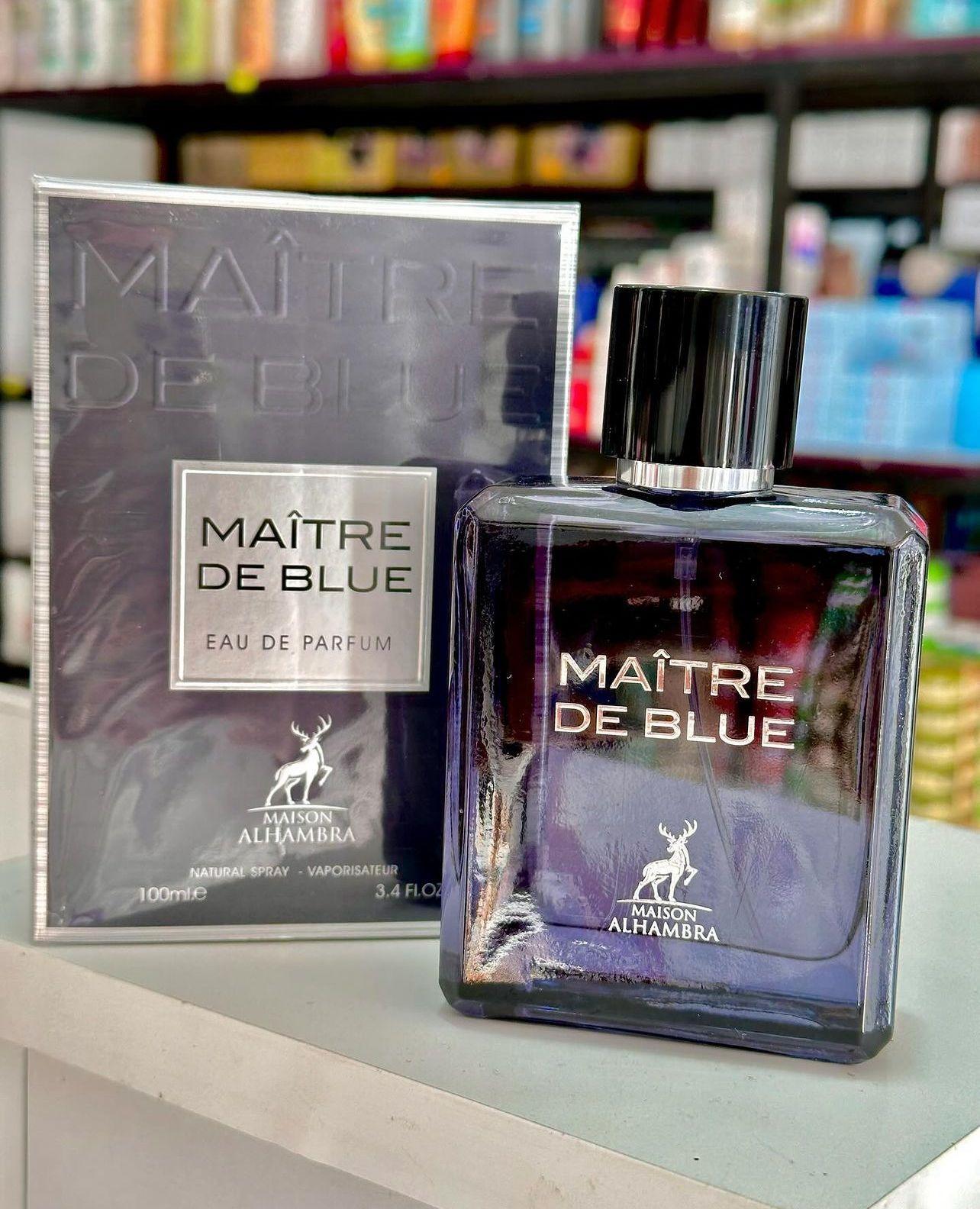 Maison Al Hambra Blue De Chance 100ml Edp Hombre perfume original-2
