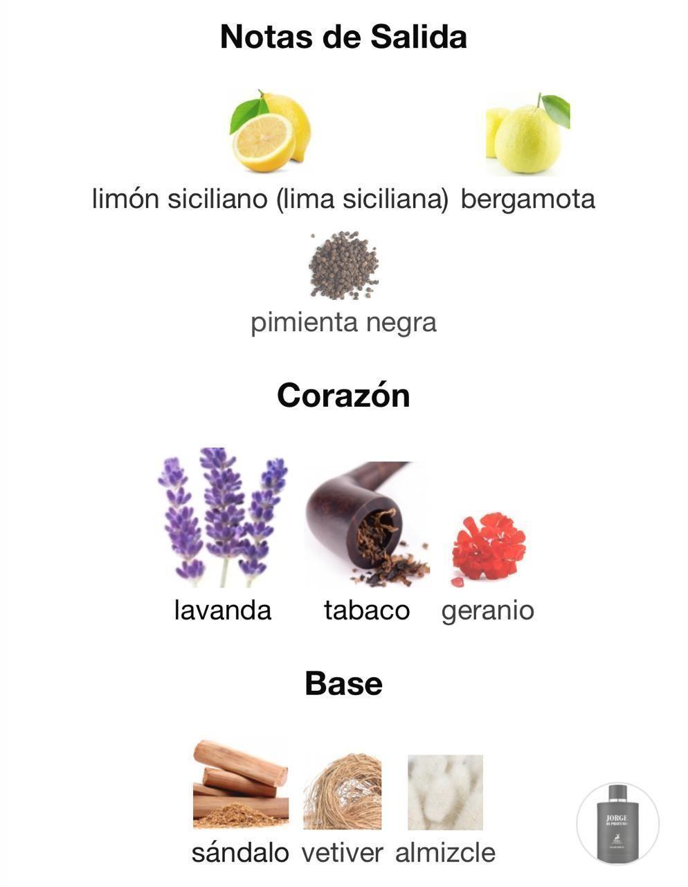 Jorge Di Profumo Maison Alhambra Edp 100ml Hombre Original-2