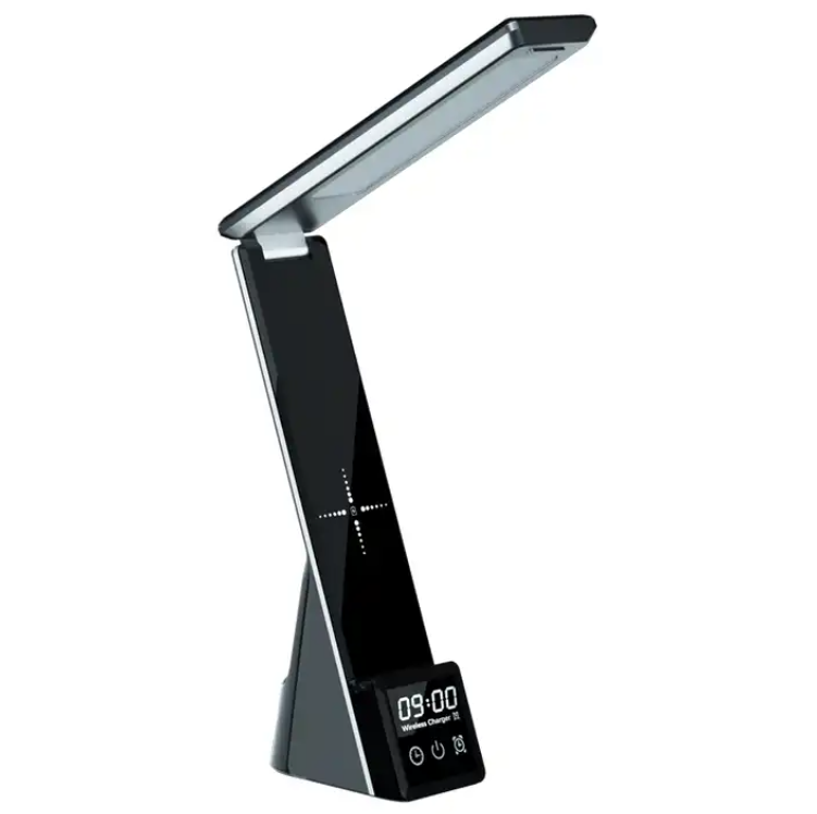 Lampara Led Inteligente Con Cargador Inalambrico De Celular-0