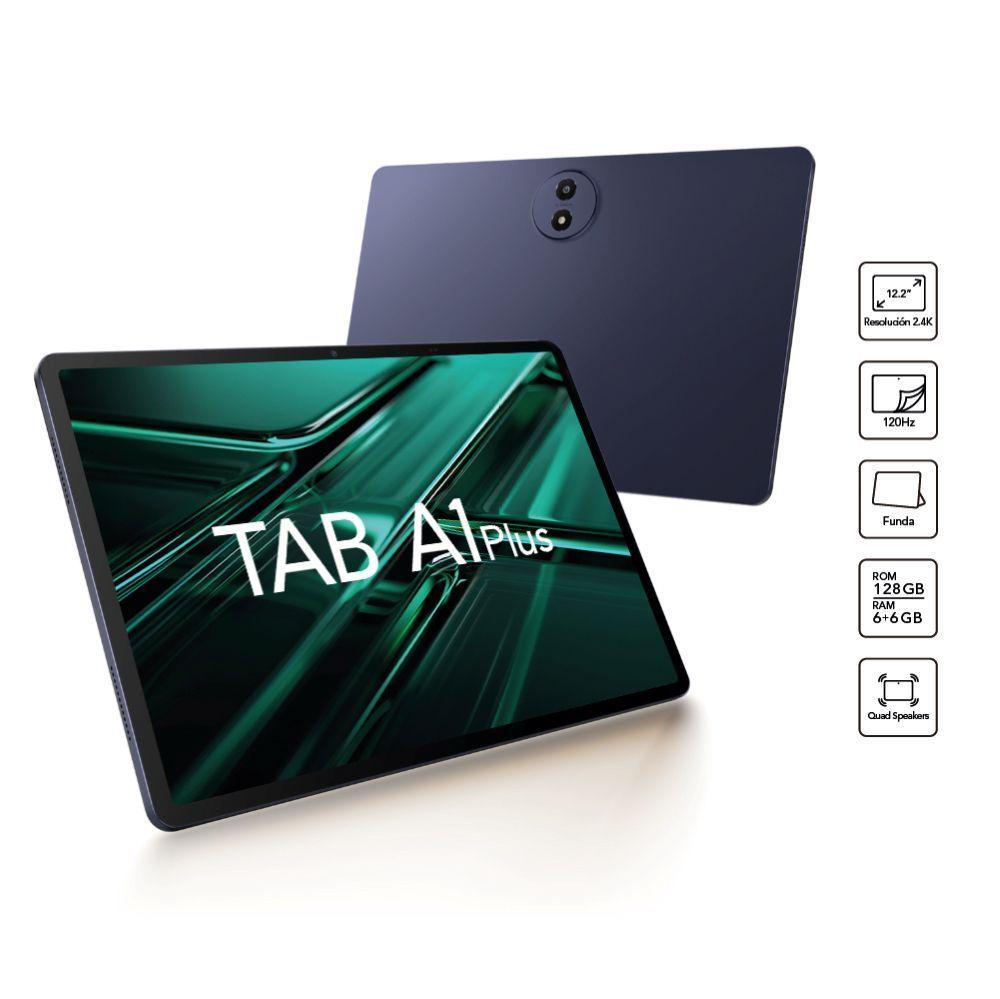 TAB A1 Plus 128GB / 6GB Octa Core 12.2" 2.4k 120Hz + Funda-0