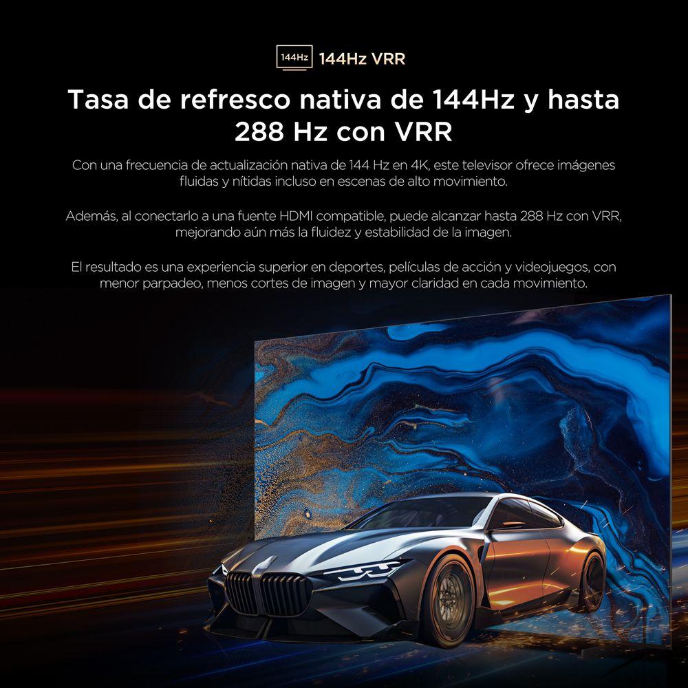 Mini LED Smart TV 55'' UHD 4K A400M Gamer-4