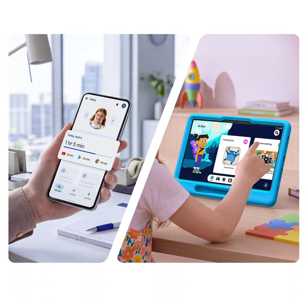 TAB A1 KIDS 128GB / 6GB Octa Core 11" 2.1k 90Hz + Protector y lapiz para niños-4