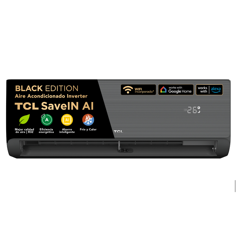 Aire Acondicionado Inverter SaveIN Black AI 18000 BTU WIFI-0