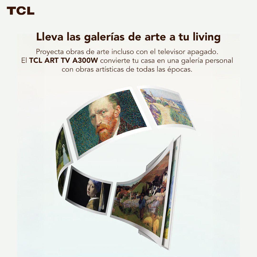 Smart TV TCL 75" QLED ART TV 75A300W-4