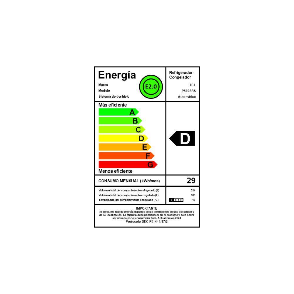 Refrigerador Side By Side No Frost 504L P520SBS-5