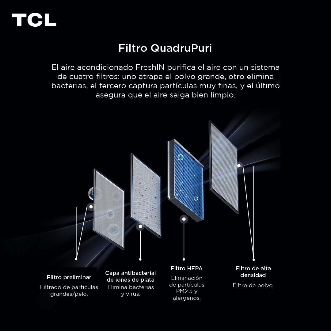 Aire Acondicionado Inverter TCL FreshIN 3.0 12000 BTU WIFI-3