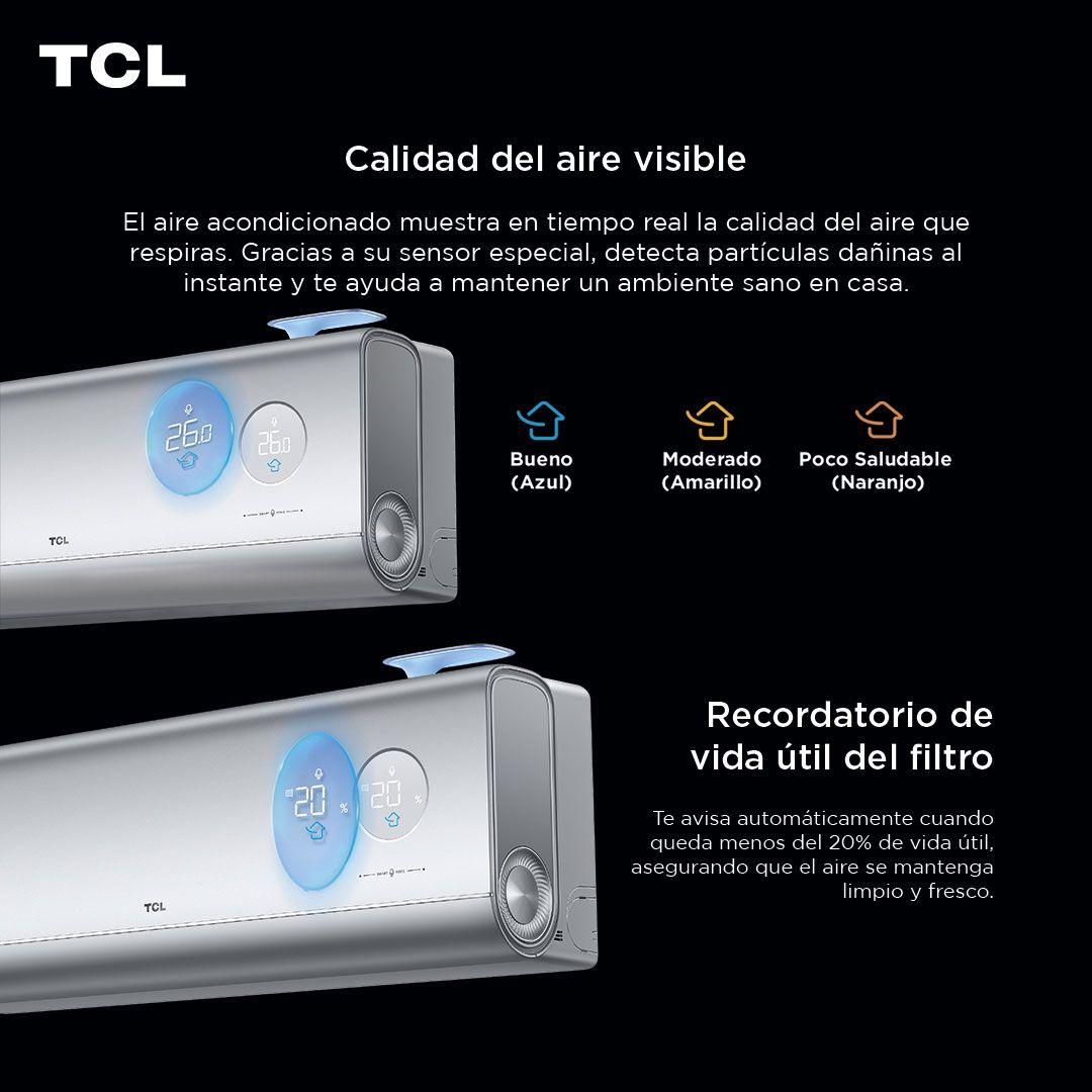 Aire Acondicionado Inverter TCL FreshIN 3.0 12000 BTU WIFI-4