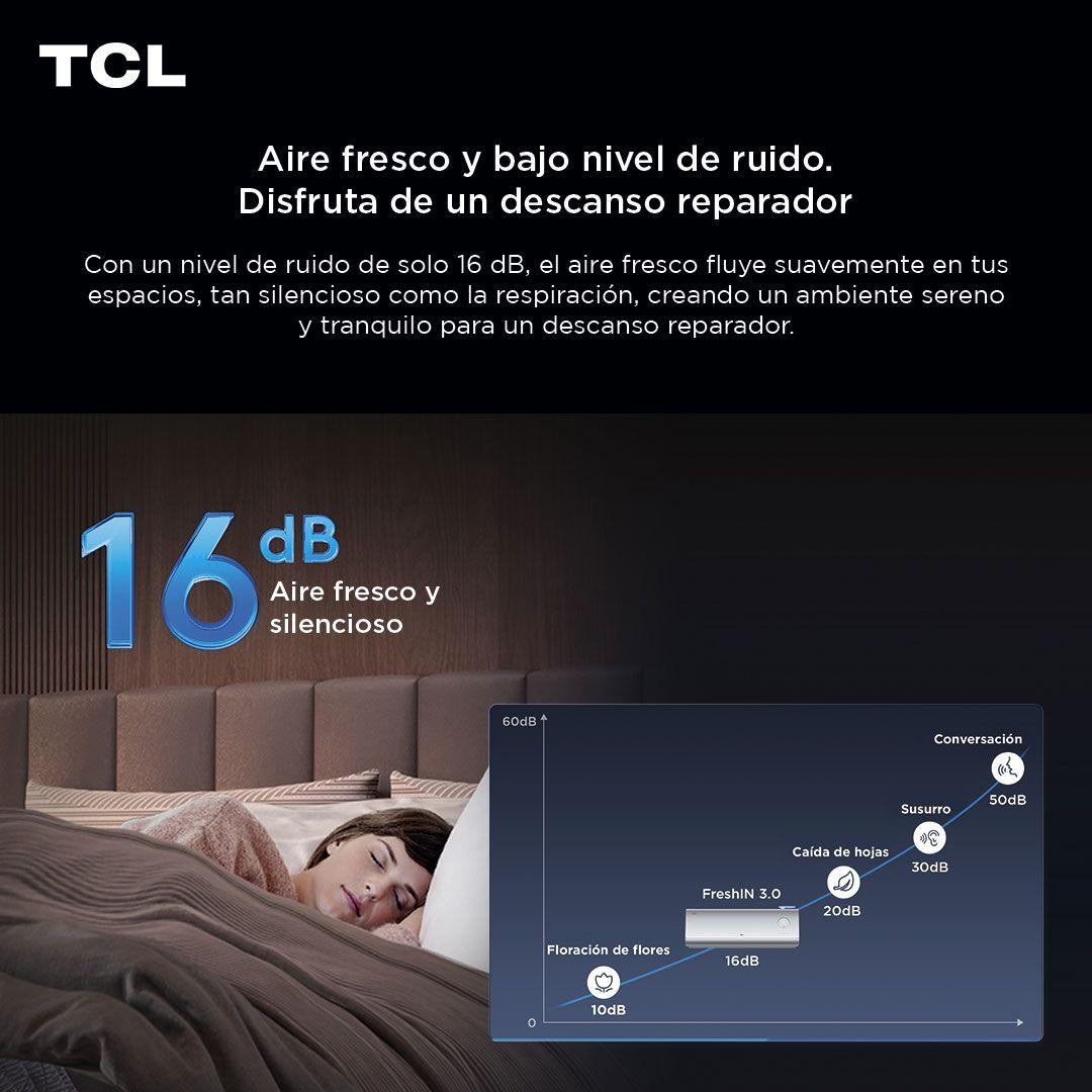 Aire Acondicionado Inverter TCL FreshIN 3.0 12000 BTU WIFI-6