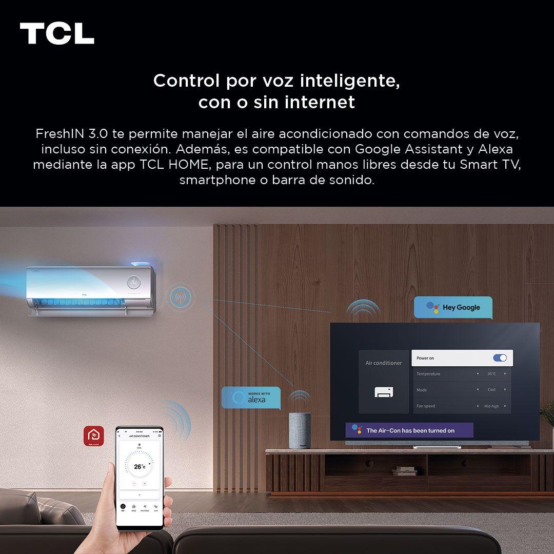 Aire Acondicionado Inverter TCL FreshIN 3.0 12000 BTU WIFI-8