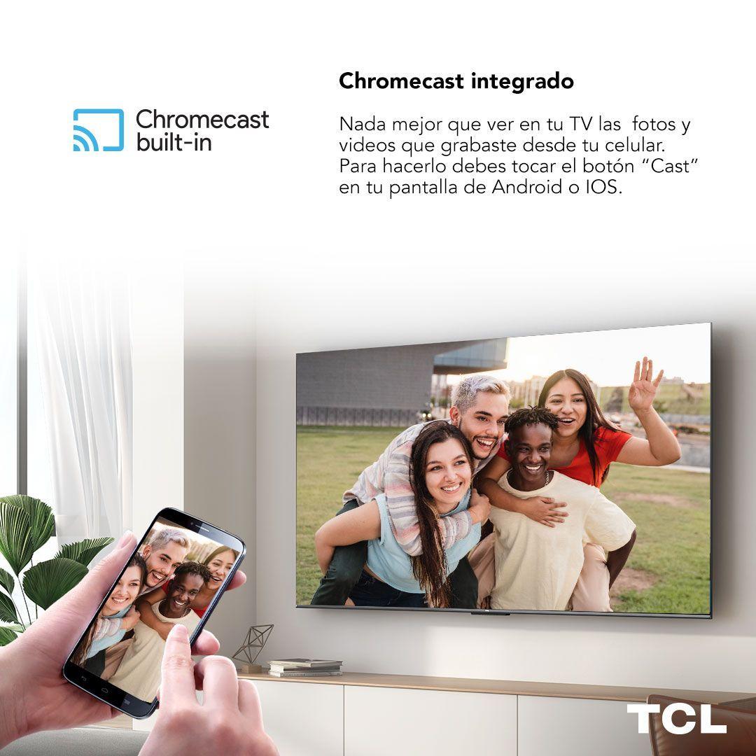 LED 75" TCL 75P735 4K HDR Smart TV Google TV-5