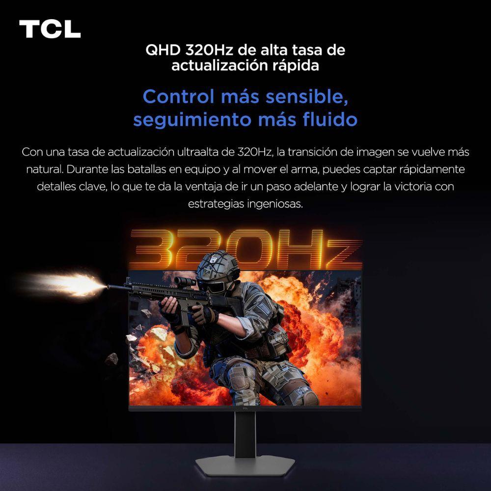 Monitor Gamer TCL Mini LED 27P2A PRO QHD 320Hz-5