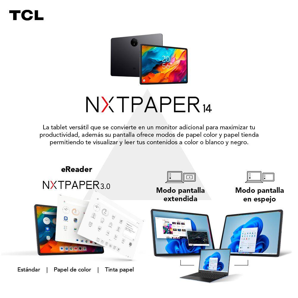 Tablet TCL NXTPAPER 14 256GB + Lápiz-1
