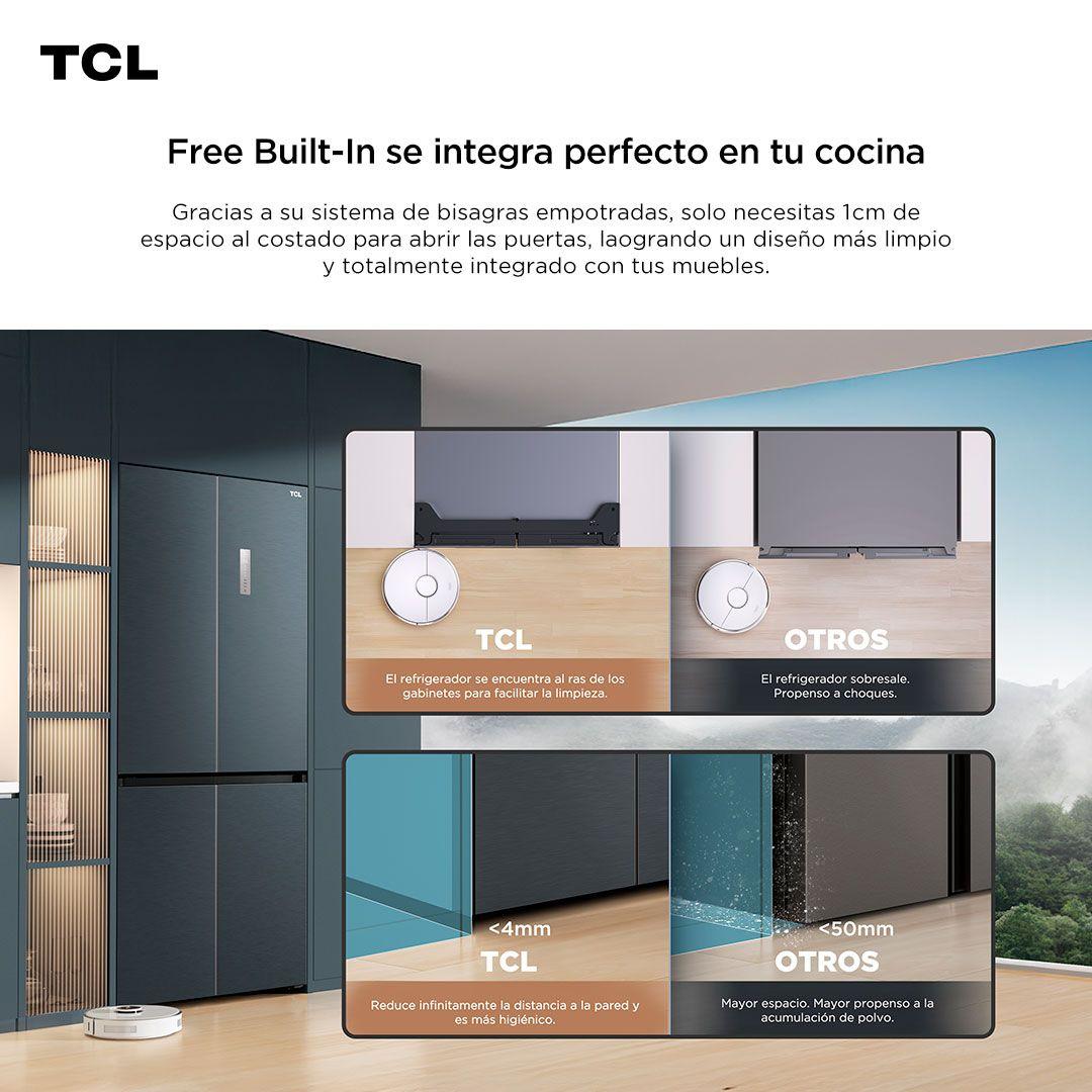 Refrigerador Cross Door TCL 518L C521CD-4