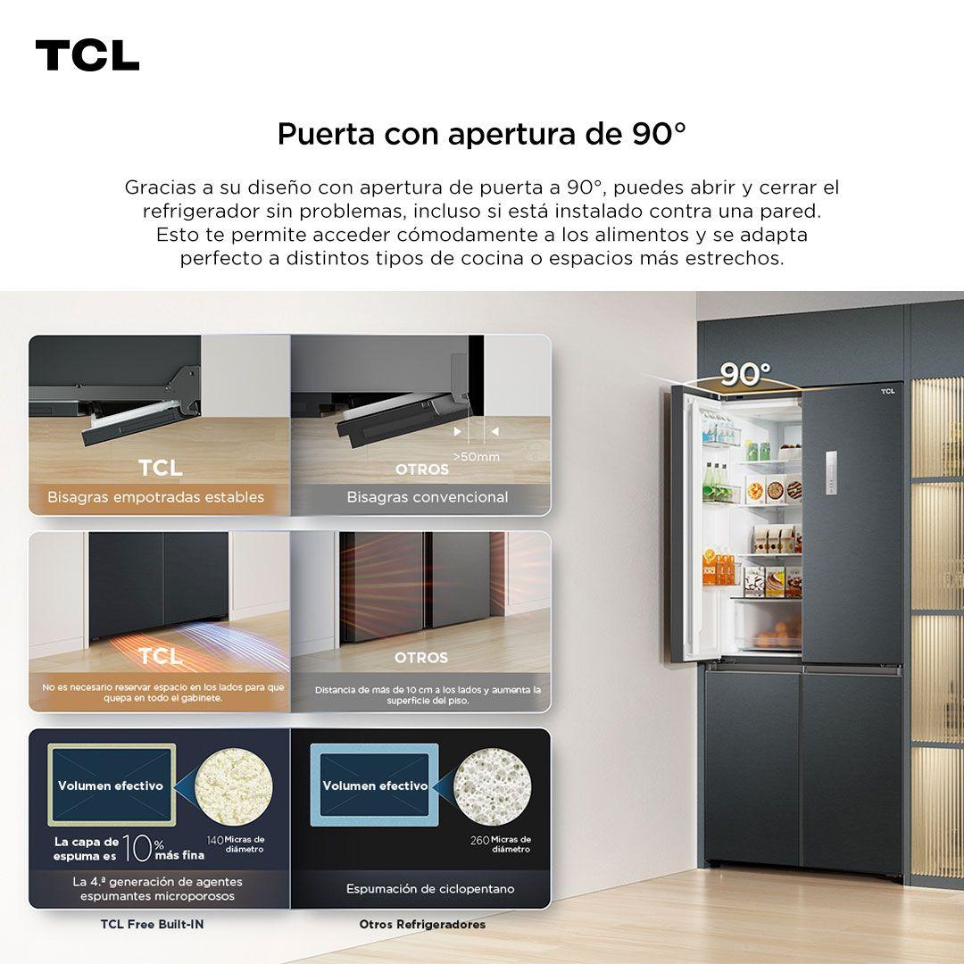 Refrigerador Cross Door TCL 518L C521CD-5