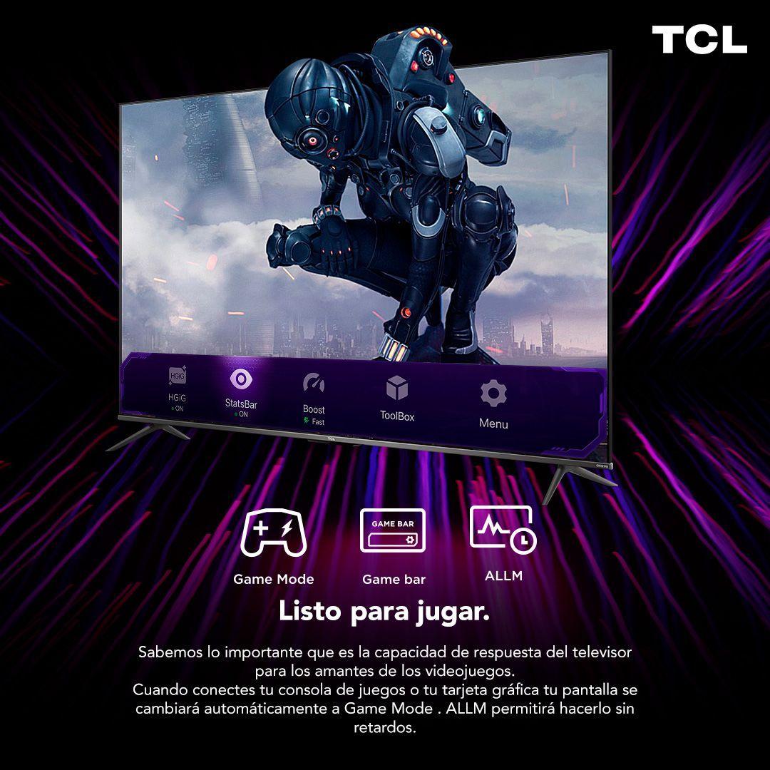 QLED 50" TCL 50C635 4K HDR Smart TV Google TV-7