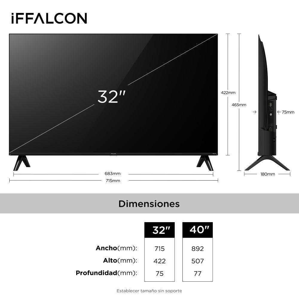 Smart TV iFFALCON Roku TV 32" FHD S45AR-3