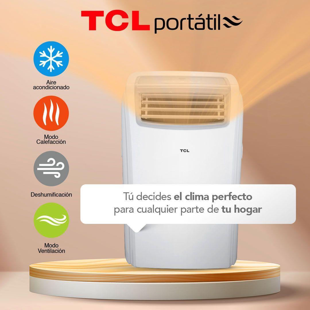 Aire Acondicionado Frio-Calor Portátil TCL 10.000btu 4en1-1