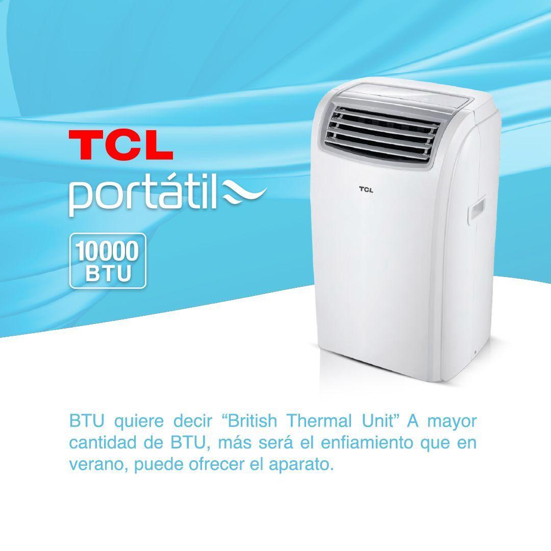 Aire Acondicionado Frio-Calor Portátil TCL 10.000btu 4en1-12