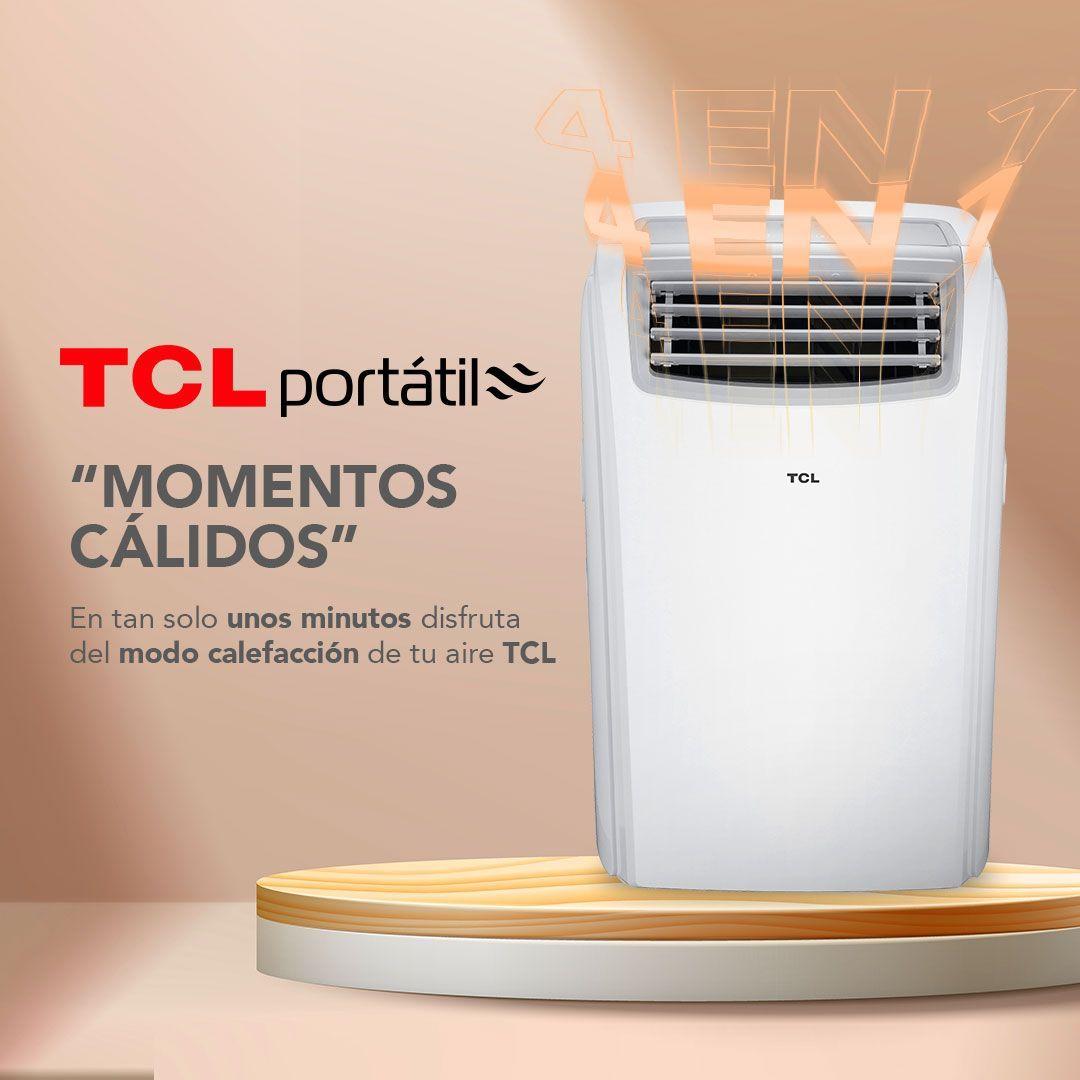 Aire Acondicionado Frio-Calor Portátil TCL 10.000btu 4en1-2