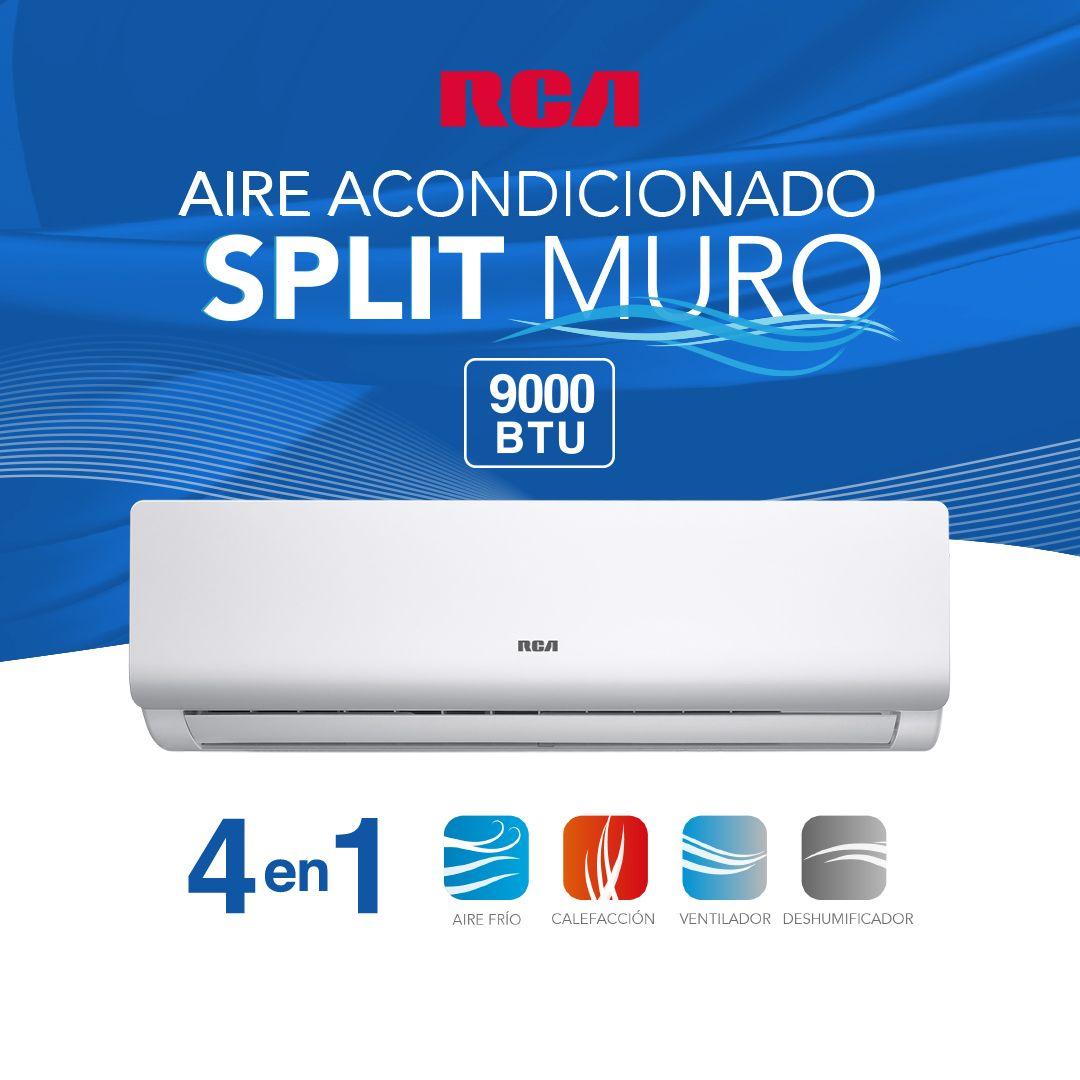 Aire Acondicionado Split Muro Frío/Calor 9000 BTU-1