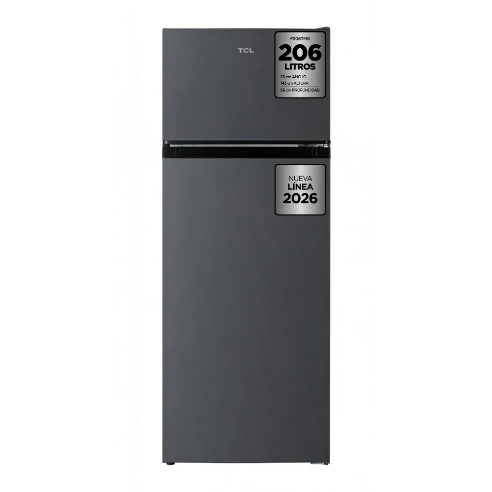 Refrigerador Top Mount Frío Directo 206 Litros F206TMG-0